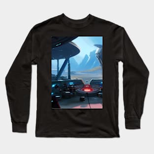 STARGATE CONTROL ROOM Long Sleeve T-Shirt